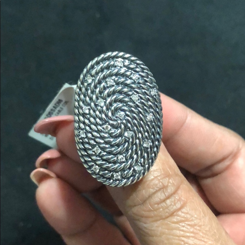 David Yurman Cable Coil Diamond Ring